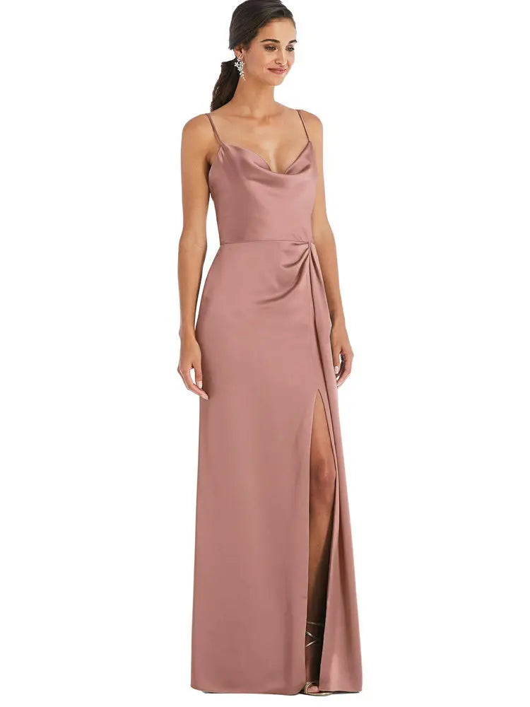 Bridesmaid Dress Dress Summer Satin Haute shuna&