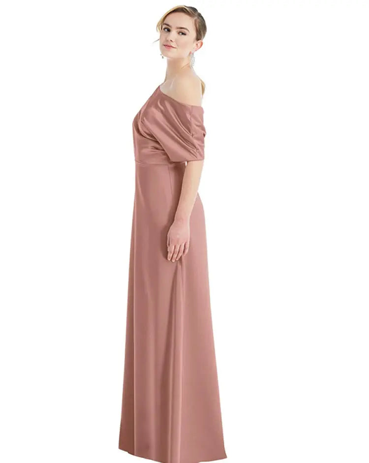 Bridesmaid Dress Dress Summer Satin Haute shuna&