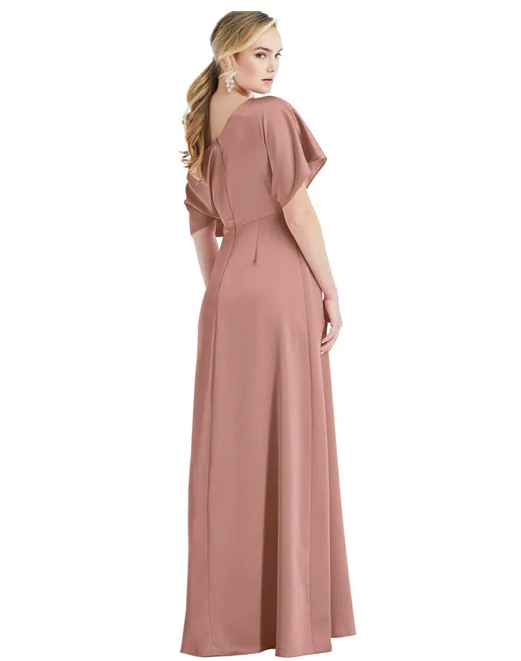 Bridesmaid Dress Dress Summer Satin Haute shuna&