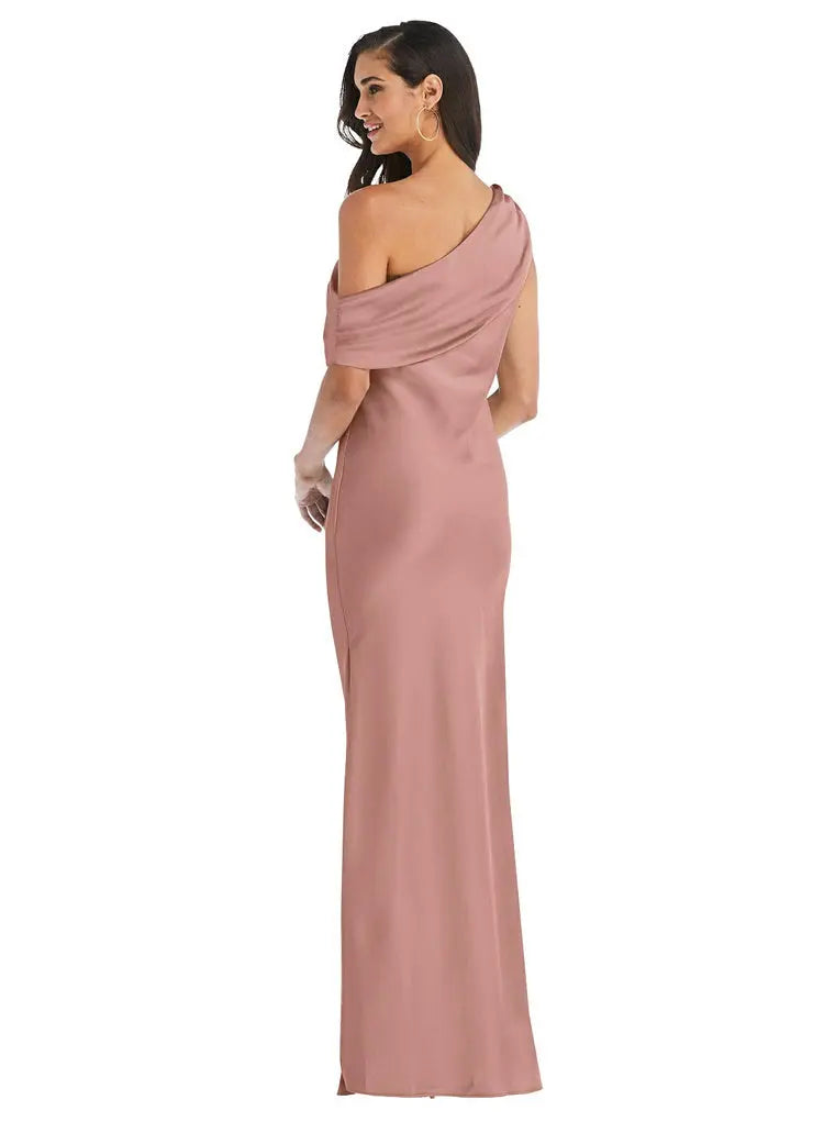 Bridesmaid Dress Dress Summer Satin Haute shuna&