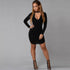 EBay fast selling, European, American, bursting, V collar, cocktail dresses shuna&