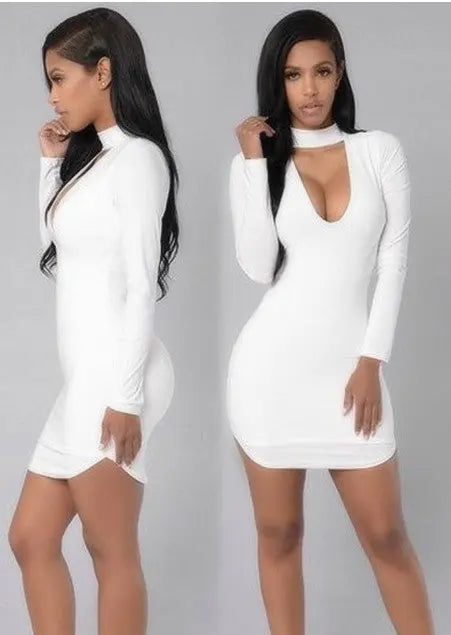 EBay fast selling, European, American, bursting, V collar, cocktail dresses shuna&