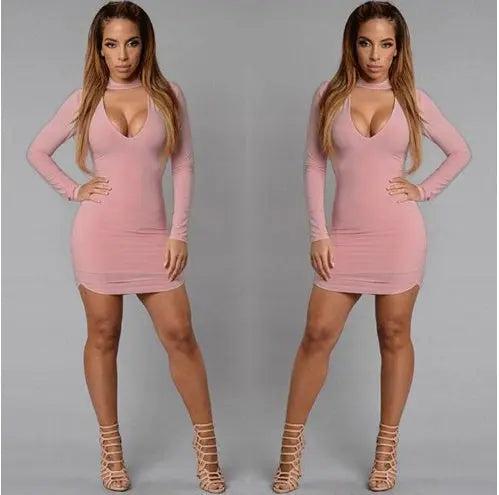 EBay fast selling, European, American, bursting, V collar, cocktail dresses shuna&