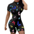 Hot Sexy Printing Jumpsuits Women&